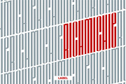 BARSTRIP - Ultra Condensed, a Sans Serif Font by PutraCetol Studio (Thumbnail 6 of 9)