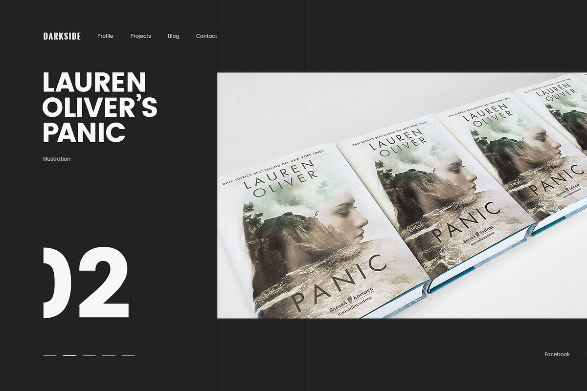 Darkside — Clean & Minimal Portfolio, a Websites & App Template by ScienteCraft (Photo 3 of 20)