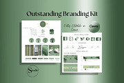 Canva Branding Kit Green Sage, a Branding & Logo Template by CopertiniStudio (Thumbnail 1 of 8)