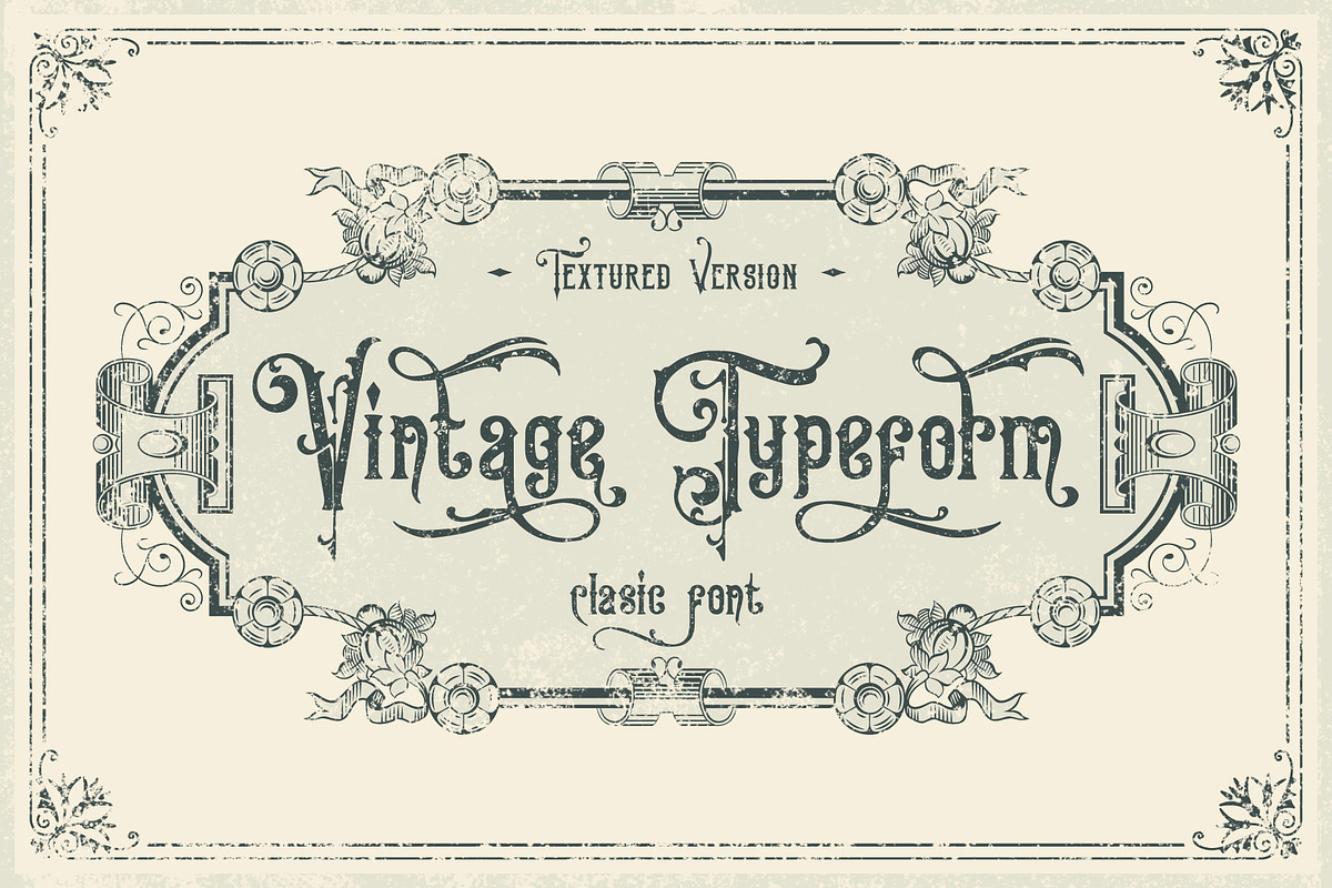 Victorian Fonts Collection preview 8