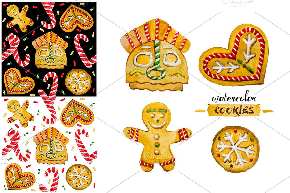 Christmas sweets, an Illustration by Design X0 (Photo 4 of 8)