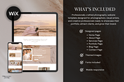 Wix Photography Website Template, a Wix Template by Primavera Studio Design (Thumbnail 8 of 9)