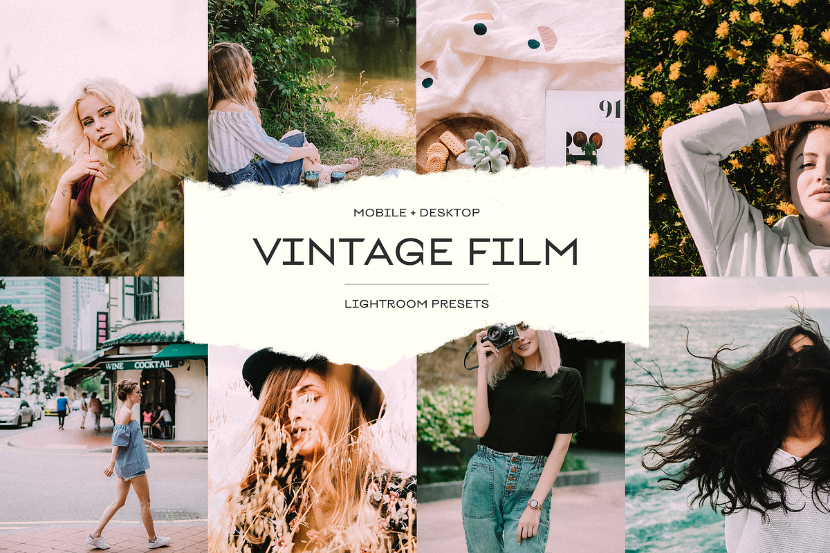 Vintage Lightroom Presets Bundle, an Action Add-On by Eden Origin Studio (Photo 5 of 5)