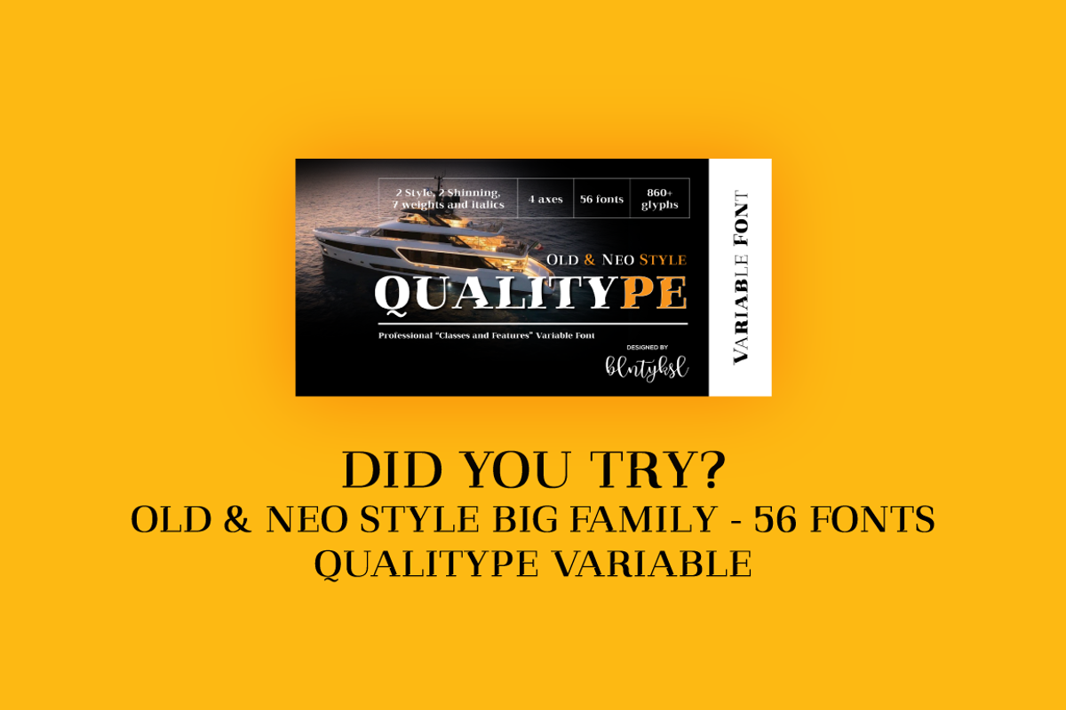 Qualitype Neo, a Serif Font by BULENT YUKSEL (Photo 6 of 28)