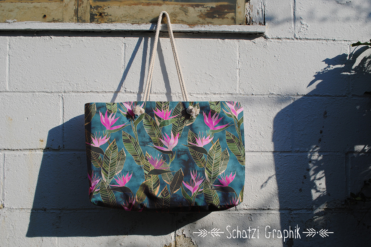 Weekend Tote Mock-Up Version 3, a Product Mockup by Schatzi Graphik (Photo 3 of 5)