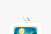 Fantasy Landscape Clipart Set, a Decorative Illustration by Pati Charm Studio (Thumbnail 6 of 8)