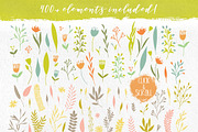 Flowerly Collection, a Decorative Illustration by eclosque (Thumbnail 3 of 11)