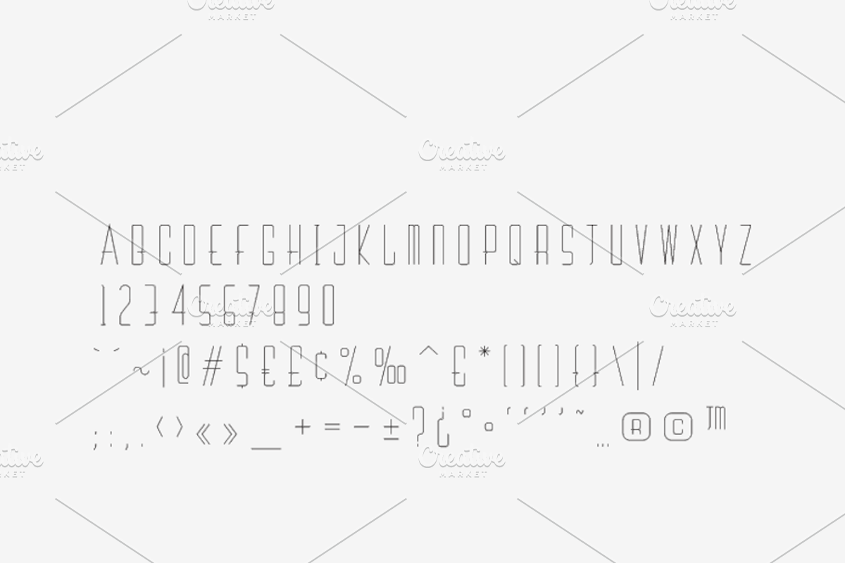 Society - Laser, Craft Cutter Font preview 2