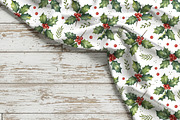 Christmas holly seamless pattern, a Pattern Graphic by Kreeya Art Shop (Thumbnail 11 of 13)