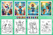 Christian Kids Coloring Pages -Kids, an Arts & Entertainment Photo by Wow Magic (Thumbnail 2 of 3)