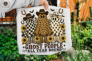 Halloween Leopard Print Rustic PNG, a Seasonal Illustration by Libby Wishes (Thumbnail 1 of 4)