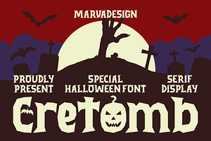 Cretomb Halloween Font