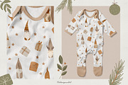 Merry Christmas Nordic Gnome clipart, an Illustration by polikarpovaart (Thumbnail 7 of 10)