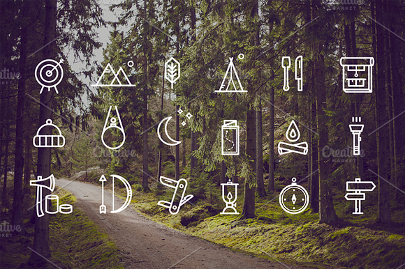 Adventure Icon Set