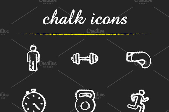 Sport Icons. Vector