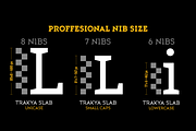 Trakya Slab, a Slab Serif Font by BULENT YUKSEL (Thumbnail 3 of 11)