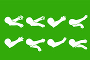 Animal Paw Limb Silhouette Vector, an Object Graphic by Artonix (Thumbnail 2 of 3)