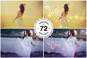 72 Bokeh Photoshop Overlays, a Layer Style Add-On by Orange Fox (Thumbnail 2 of 5)