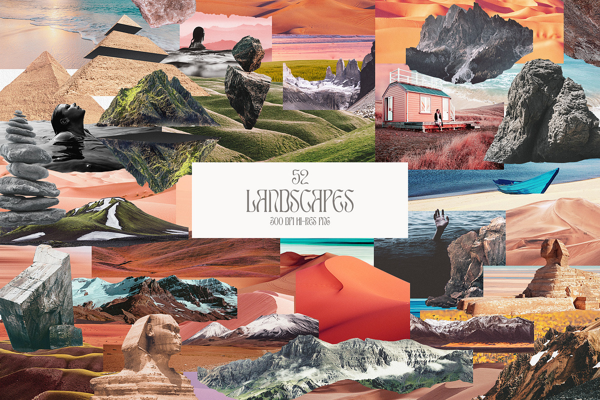 SALE! Collage Creator + Posters, an Object Graphic by CarmineType (Photo 6 of 20)