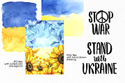 Ukraine flowers watercolor clipart, an Illustration by Color and Decor (Thumbnail 4 of 6)