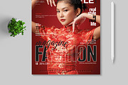 Fashion Magazine Cover Template, a Magazine Template by MightyDesign (Thumbnail 3 of 8)
