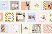 Aesthetic Instagram Post Template, a Social Media Template by Mila Estudio (Thumbnail 3 of 4)