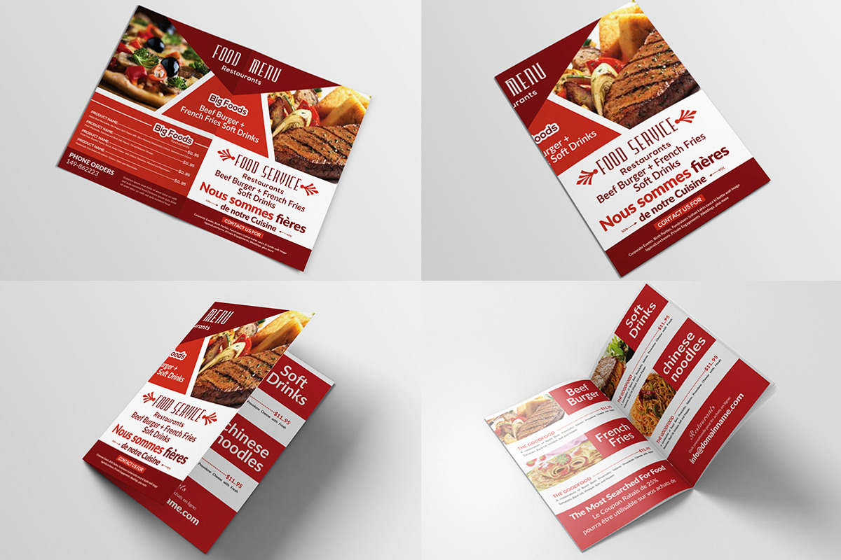 Food Menu Big Bundle, a Flyer Template by AfzaalGraphics (Photo 19 of 22)