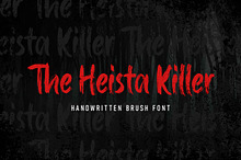 The Heista Killer-Handwritten Brush