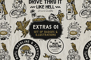 70%OFF Handmade Font Bundle + Extras, a Font by Megflags (Thumbnail 4 of 25)