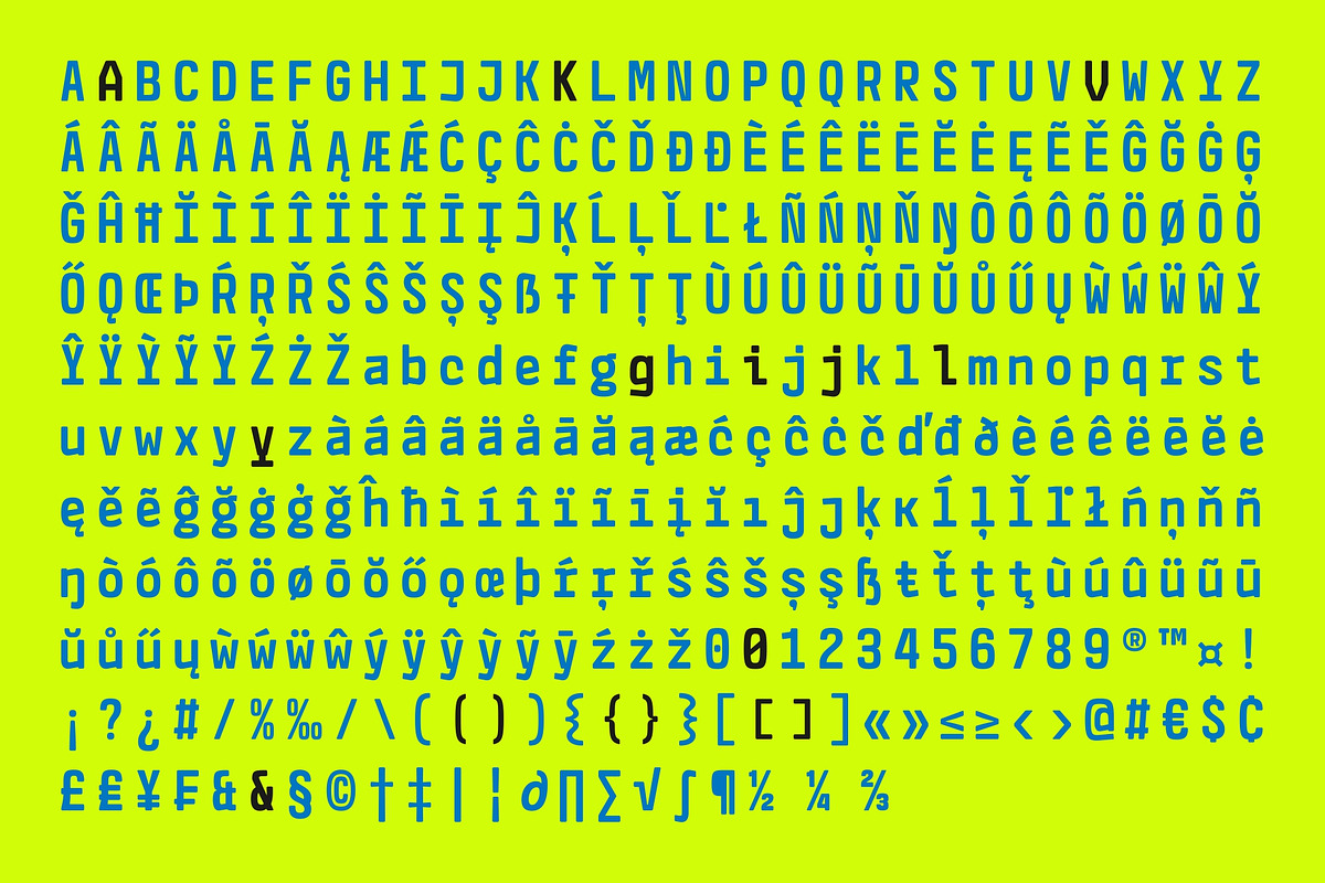GR Marg Monospace, a Sans Serif Font by Garisman Std (Photo 2 of 18)