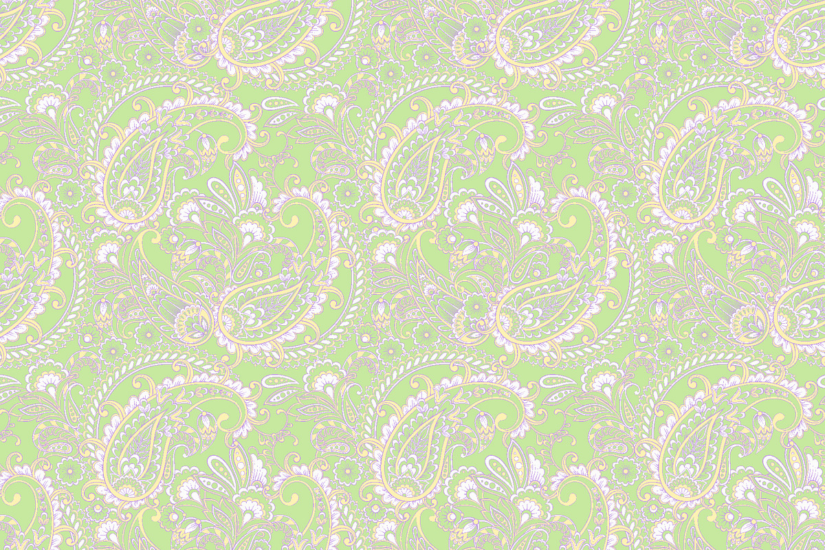 4 Fabric Paisley seamless patterns, a Pattern Graphic by antalogiya (Photo 3 of 5)