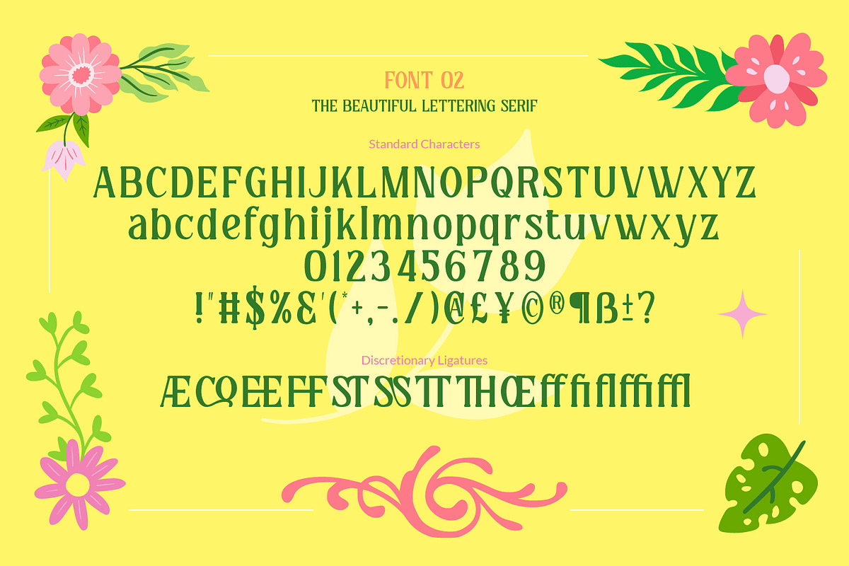 The Beautiful Lettering Collection, a Script Font by Vintage Division (Photo 12 of 25)
