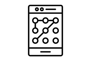Password Line Icon, an Icon by Pexelpy