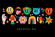 FUNKY creative kit, a Decorative Illustration by Twisted Tail (Thumbnail 3 of 7)