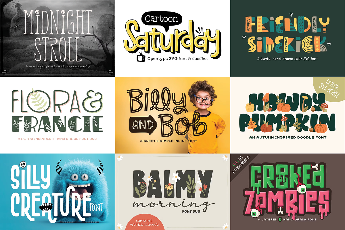 Magic and Whimsy Font Bundle, a Handwritten Font by Denise Chandler (Photo 2 of 11)