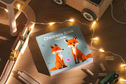 Square Book Mockup, a Books & Magazine Mockup by WebAndCat (Thumbnail 3 of 13)
