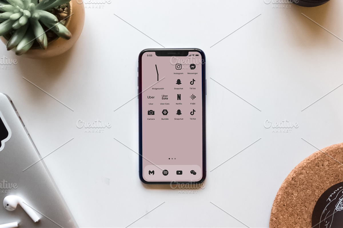 iOS 14 Luxury iPhone App Icons • I, an Icon by Homescreen Pro (Photo 5 of 6)