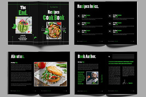 Recipes Cook Book Layout