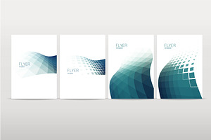  Abstract flyer template