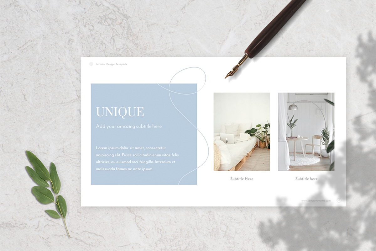 Interior Design Powerpoint Template, a Presentation Template by Zacomic Studios (Photo 2 of 9)