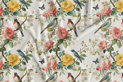 Chinoiseries Toile Seamless Patterns, a Pattern Graphic by Olya Creative (Thumbnail 14 of 25)