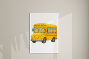 Cute School Clipart Set, a Decorative Illustration by Pati Charm Studio (Thumbnail 7 of 8)