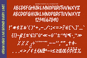 Marble Rushy Allcaps Brush Typeface, a Script Font by Letterena Studios Script (Thumbnail 13 of 15)