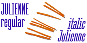 Julienne, a Sans Serif Font by Wiescher-Design (Thumbnail 1 of 4)