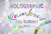 Holographic Rainbow Foil Textures, a Texture Graphic by U + Me Studio (Thumbnail 4 of 5)