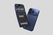 Realistic iPhone 17 Pro Mockup PSD, an iPhone Mockup by MA-KING_ART (Thumbnail 4 of 5)