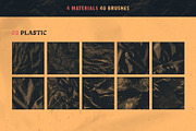 Material Texture Brushes Photoshop, a Brush Add-On by Mixergraph (Thumbnail 4 of 9)