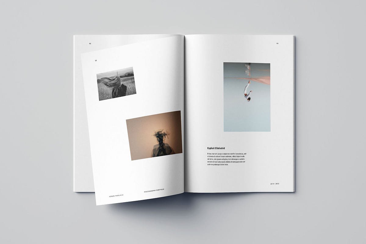 Photography Portfolio Template, a Brochure Template by Meenom Templates (Photo 6 of 16)