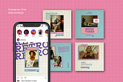 Blanche Instagram Template, a Social Media Template by Creatchees.std (Thumbnail 3 of 5)