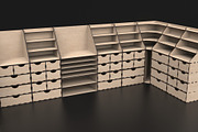 Modular Workstation Desk Organizer, an Object Graphic by ThemeXDigital (Thumbnail 3 of 9)